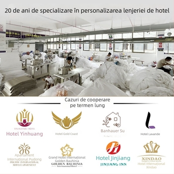 Runner de pat dublu fațetat, minimalist în stil hotelier