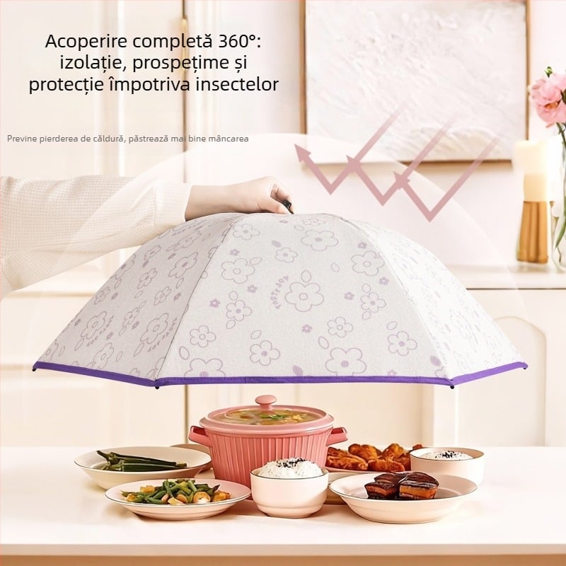 Pătură pliată izolată pentru legume - protecție împotriva prafului, utilizare în exterior, scut împotriva insectelor, materiale: PP + folie de aluminiu + poliester