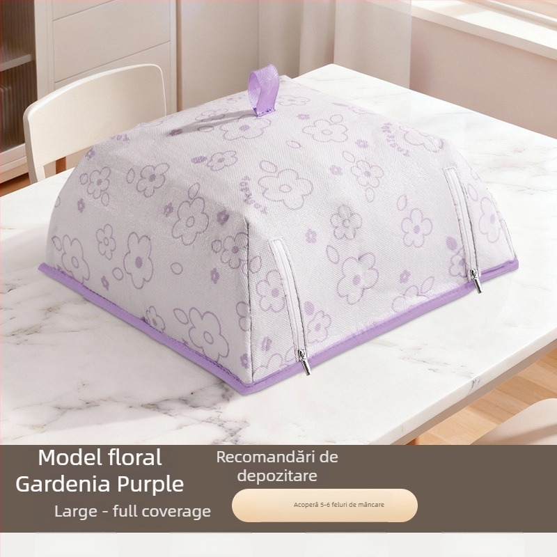 Pătură pliată izolată pentru legume - protecție împotriva prafului, utilizare în exterior, scut împotriva insectelor, materiale: PP + folie de aluminiu + poliester