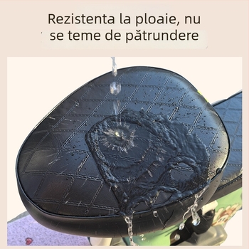 Acoperire pentru scaunul unui automobil electric – piele PU, pentru toate sezoanele, marcă privată autorizată