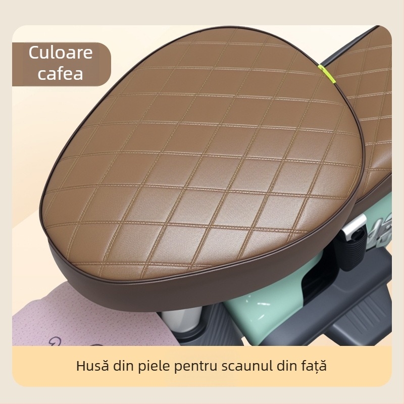 Acoperire pentru scaunul unui automobil electric – piele PU, pentru toate sezoanele, marcă privată autorizată