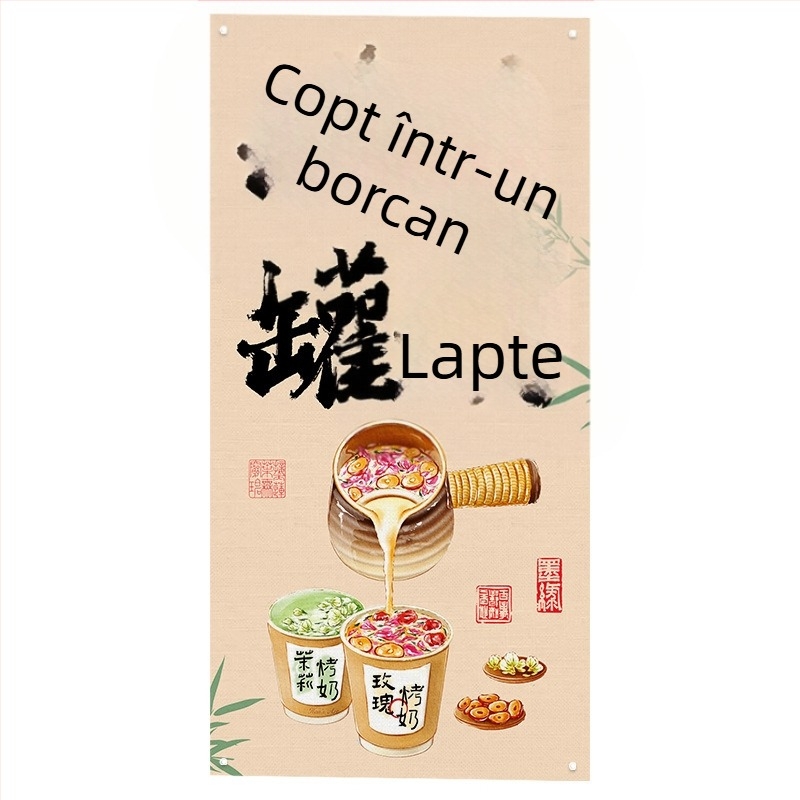 Tapiserie de perete, țesătură de in 51–60%, stil minimalist modern, transfer termic digital, formă dreptunghiulară, personalizare disponibilă