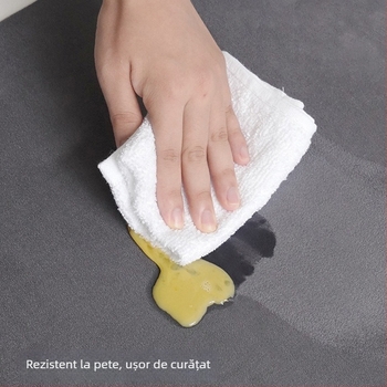 Set covorașe de podea pentru bucătărie din lut diatom – absorbant, anti-derapant, impermeabil, rezistent la ulei, lavabil, cu model floral