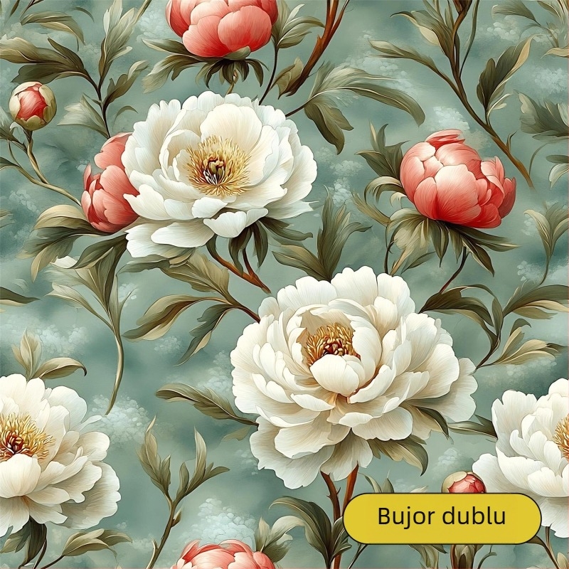 Stickere autocolante PVC pentru mobilier și pereți – tapet floral, acoperire pentru pereți, renovare a dulapurilor și garderobei, calitate premium