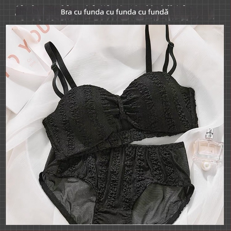 Sutien fără bretele, Push-Up, anti-alunecare, invizibil, din nailon, cu bretele detașabile duble