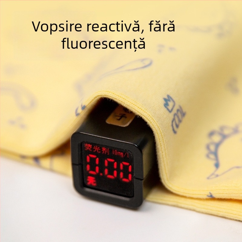 Șal din bumbac pentru copii, imprimeu cu personaje desen animate, dreptunghiular, cald pentru toamnă și iarnă