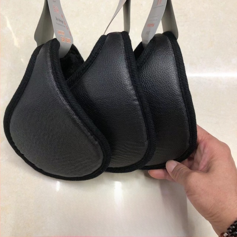 Protecții pentru urechi unisex din cașmir, pluș gros, încălzire de iarnă cu model desen animat