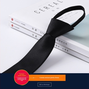 Clip cravată cu floare, stil fără noduri, fără personalizare, pentru adulți