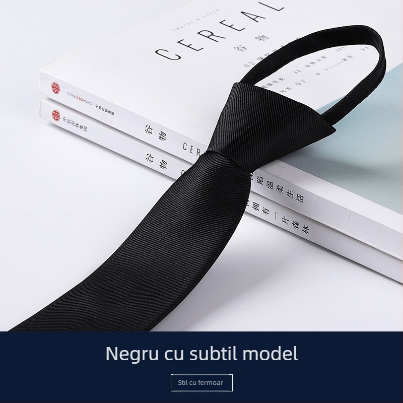 Clip cravată cu floare, stil fără noduri, fără personalizare, pentru adulți
