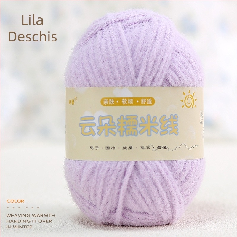 Fire de lână amestecată pentru tricotat manual, fir fin, grup de fire, origine Hebei