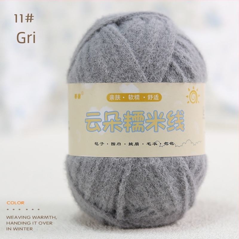 Fire de lână amestecată pentru tricotat manual, fir fin, grup de fire, origine Hebei