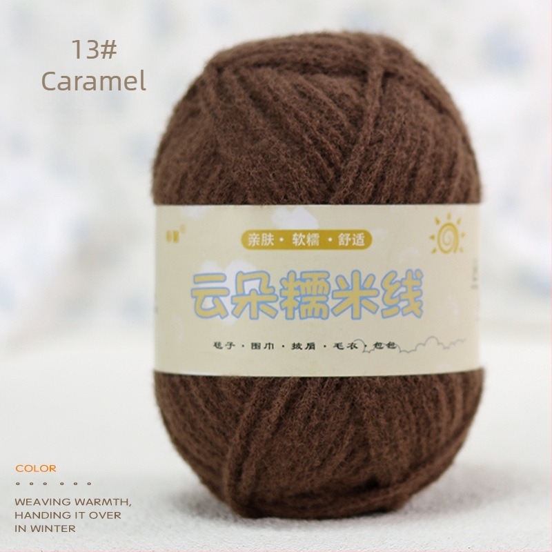 Fire de lână amestecată pentru tricotat manual, fir fin, grup de fire, origine Hebei