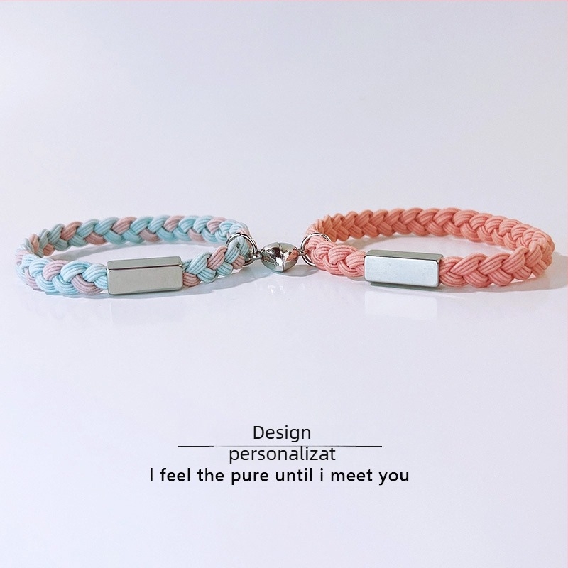 Brățară pentru cuplu din oțel inoxidabil cu gravură – unisex, cadou pentru amintiri de călătorie