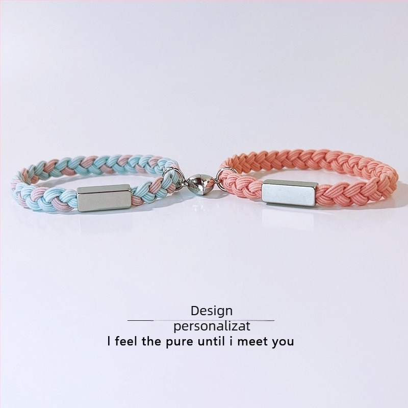 Brățară pentru cuplu din oțel inoxidabil cu gravură – unisex, cadou pentru amintiri de călătorie