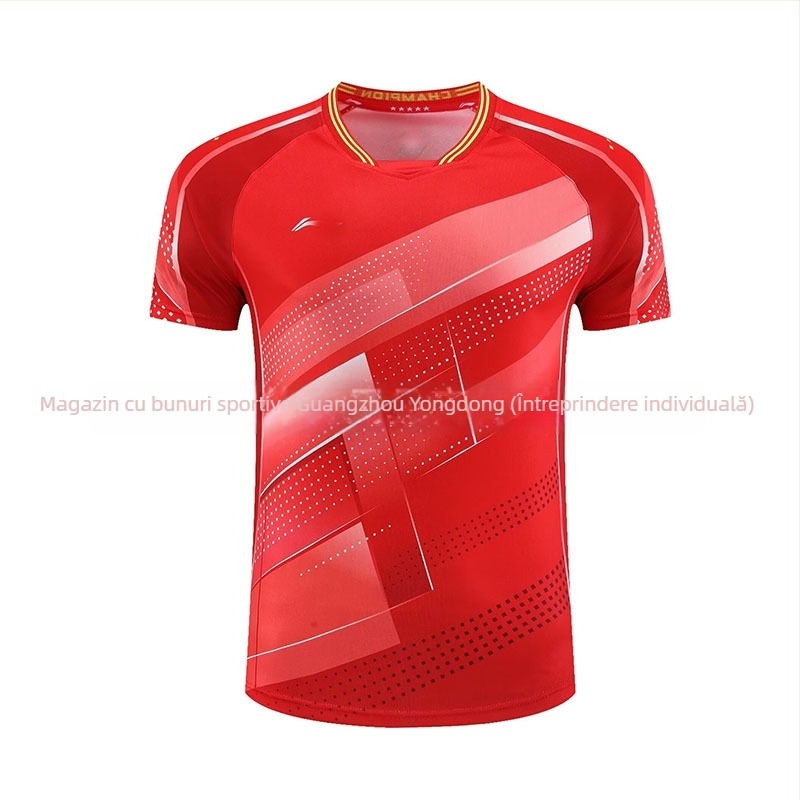 Set de echipament pentru tenis de masă, unisex, poliester cu uscare rapidă și respirabil, pentru toate anotimpurile, pentru adulți și copii, imprimare personalizată disponibilă