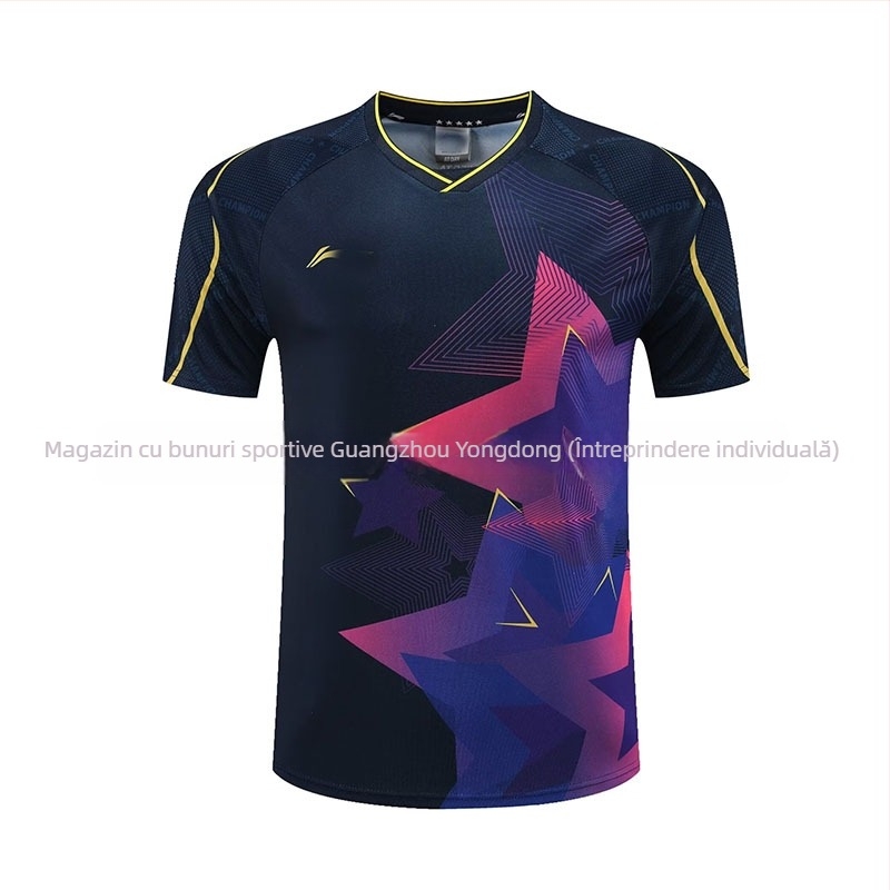 Set de echipament pentru tenis de masă, unisex, poliester cu uscare rapidă și respirabil, pentru toate anotimpurile, pentru adulți și copii, imprimare personalizată disponibilă