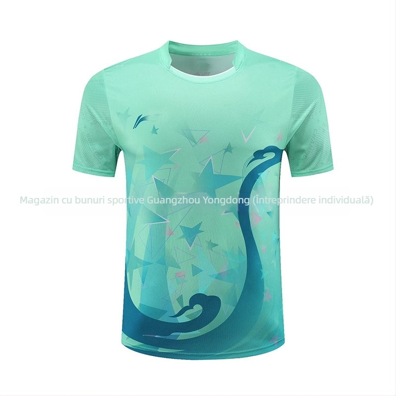 Set de echipament pentru tenis de masă, unisex, poliester cu uscare rapidă și respirabil, pentru toate anotimpurile, pentru adulți și copii, imprimare personalizată disponibilă