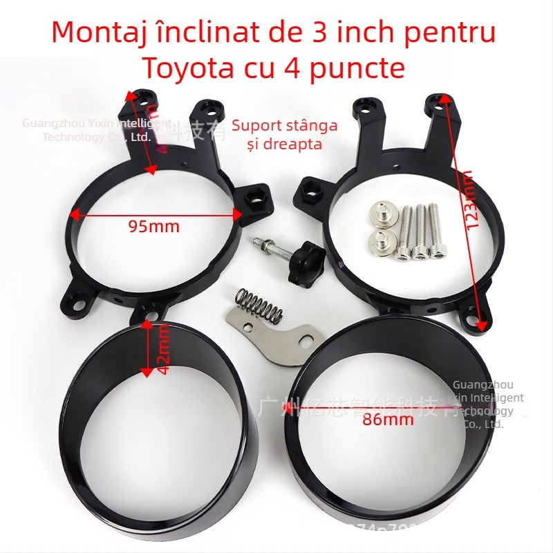 Faruri LED de ceață, 55W, 12-32V, 8000 lm, compatibile cu Honda, Toyota, Nissan, Ford, BMW, Audi