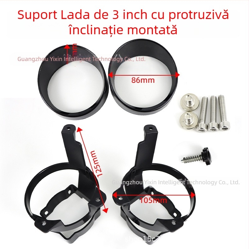 Faruri LED de ceață, 55W, 12-32V, 8000 lm, compatibile cu Honda, Toyota, Nissan, Ford, BMW, Audi