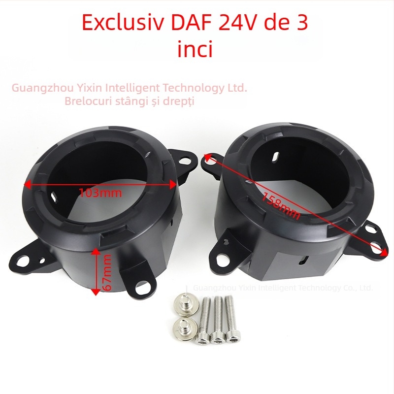 Faruri LED de ceață, 55W, 12-32V, 8000 lm, compatibile cu Honda, Toyota, Nissan, Ford, BMW, Audi