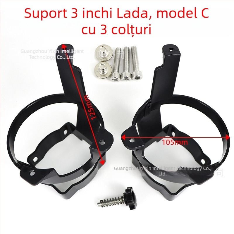 Faruri LED de ceață, 55W, 12-32V, 8000 lm, compatibile cu Honda, Toyota, Nissan, Ford, BMW, Audi