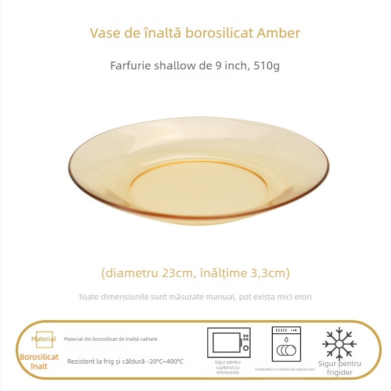 Set de veselă din sticlă cu boluri de supă cu două mânere, sticlă borosilicat de înaltă calitate, stil ușor lux, personalizare disponibilă, potrivit pentru copii, studenți, femei însărcinate, adulți și persoane în vârstă