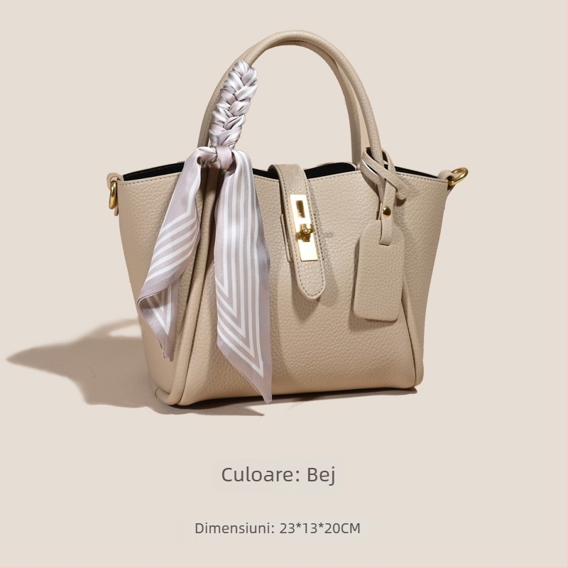 Geantă tote în formă de coș pentru femei – material din flori de mătase, căptușeală din piele sintetică microfibră, construcție moale, compartiment interior, primăvara 2025