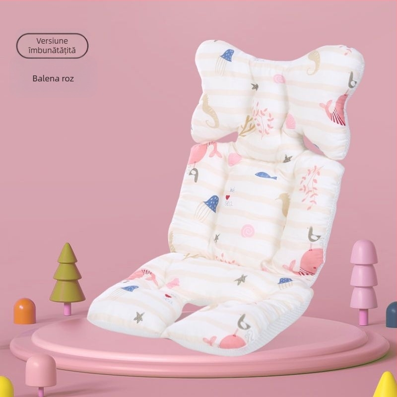 Perne de șezut pentru cărucior - bumbac, personalizabil, pentru 0-1 ani, pentru bebeluți și copii (Material: bumbac; Vârstă: 0-1 ani; Personalizare: Da)