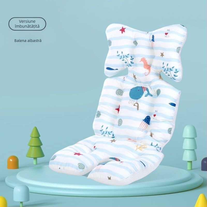 Perne de șezut pentru cărucior - bumbac, personalizabil, pentru 0-1 ani, pentru bebeluți și copii (Material: bumbac; Vârstă: 0-1 ani; Personalizare: Da)
