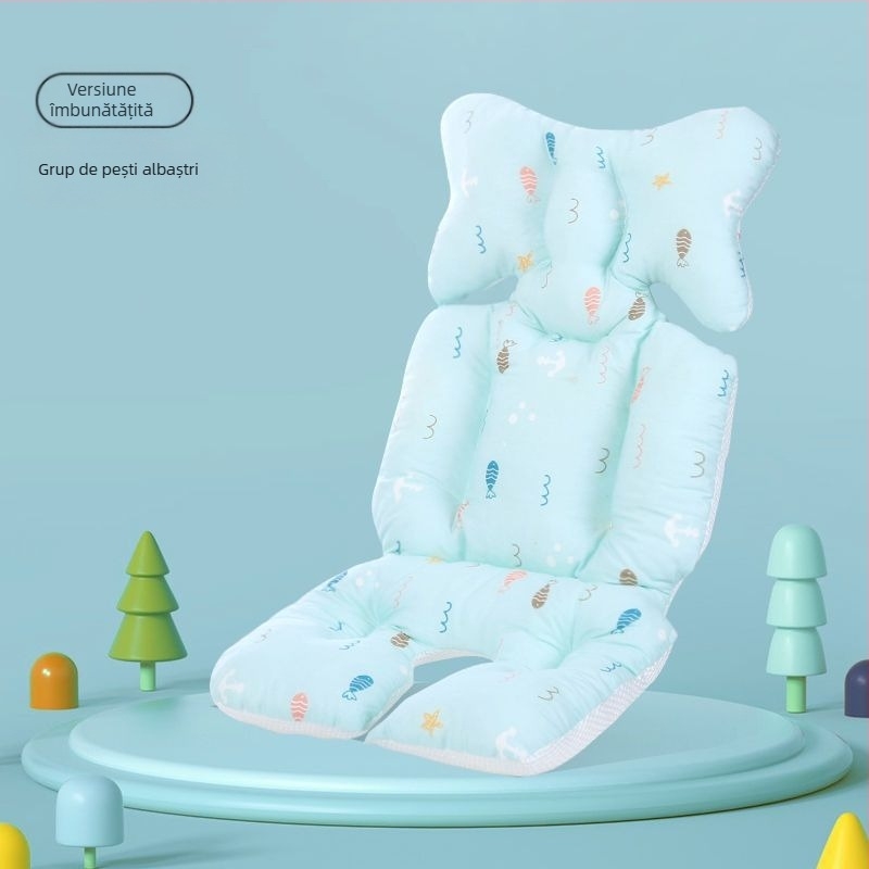 Perne de șezut pentru cărucior - bumbac, personalizabil, pentru 0-1 ani, pentru bebeluți și copii (Material: bumbac; Vârstă: 0-1 ani; Personalizare: Da)