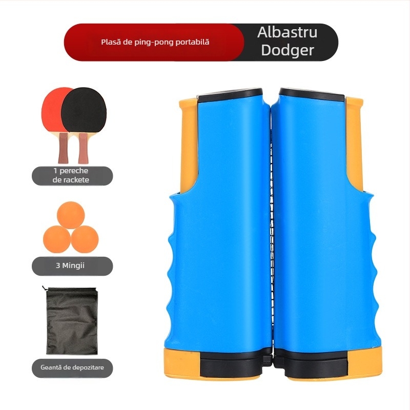 Suport pentru tenis de masă cu plasă telescopică, material ABS, 1 kg, portabil, utilizare în exterior