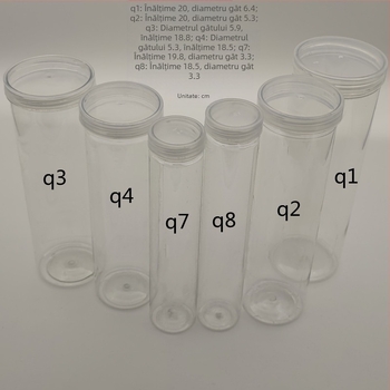 Borcan plastic cu capac pentru depozitare de pixuri și creioane – 40 de găuri, material TPE, 25 g, cod produs F879TT89MJS6T7