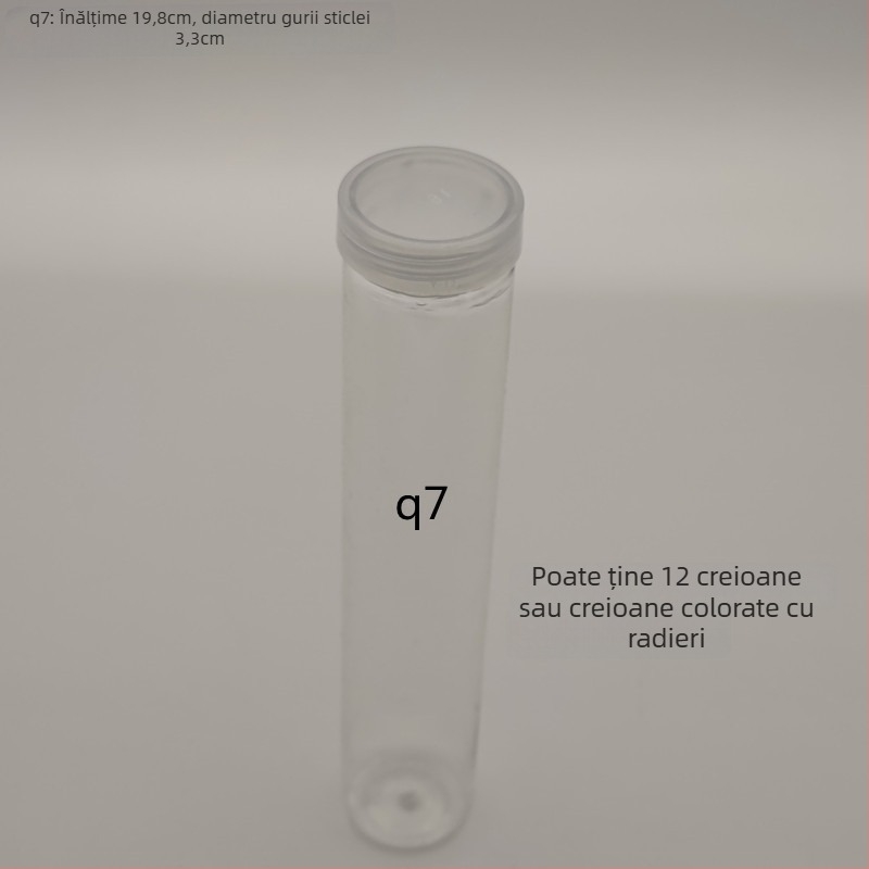 Borcan plastic cu capac pentru depozitare de pixuri și creioane – 40 de găuri, material TPE, 25 g, cod produs F879TT89MJS6T7