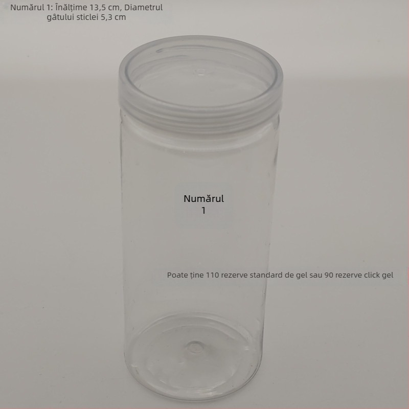 Borcan plastic cu capac pentru depozitare de pixuri și creioane – 40 de găuri, material TPE, 25 g, cod produs F879TT89MJS6T7