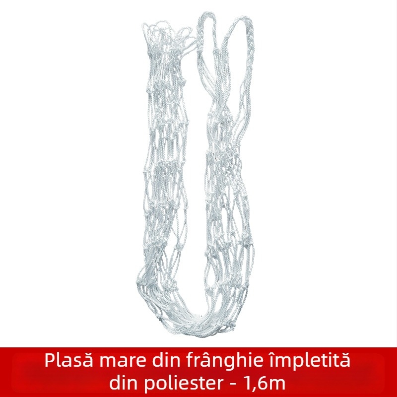 Geantă din plasă pentru stocare mingi; capacitate până la 12 mingi; material: polipropilenă, poliester, polietilenă; personalizare disponibilă; marcă Huihua; potrivită pentru baschet și alte sporturi în aer liber.