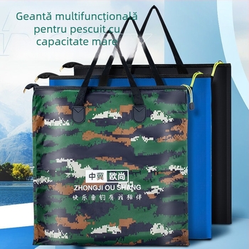 Geantă pentru pește – Geantă pliabilă de pescuit din PVC pentru depozitare