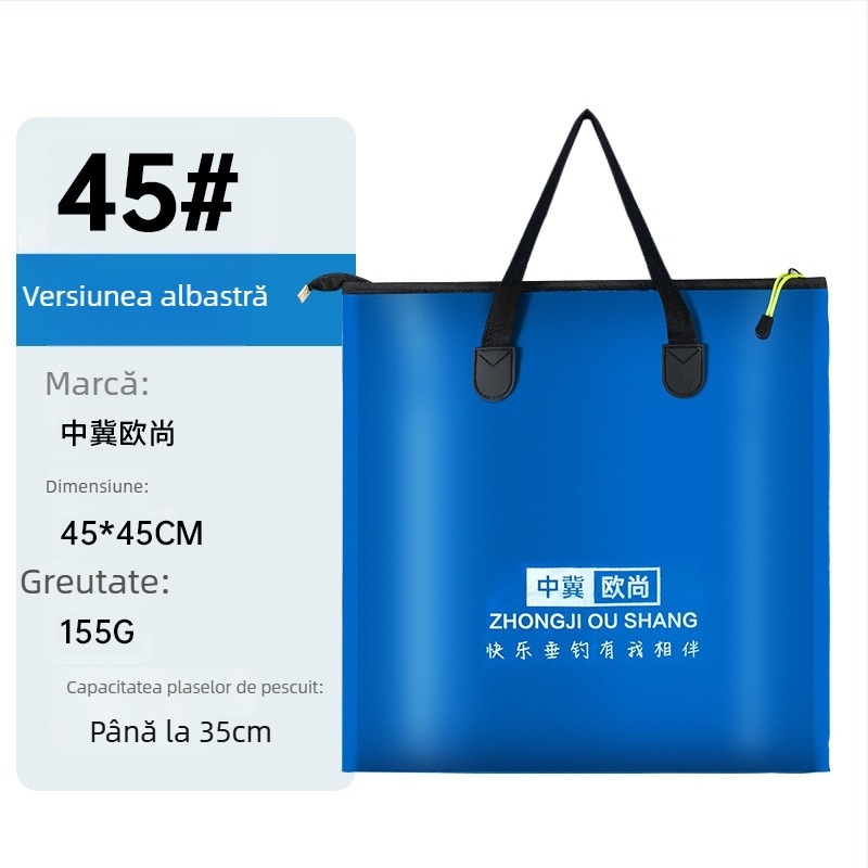 Geantă pentru pește – Geantă pliabilă de pescuit din PVC pentru depozitare