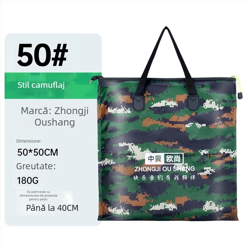 Geantă pentru pește – Geantă pliabilă de pescuit din PVC pentru depozitare