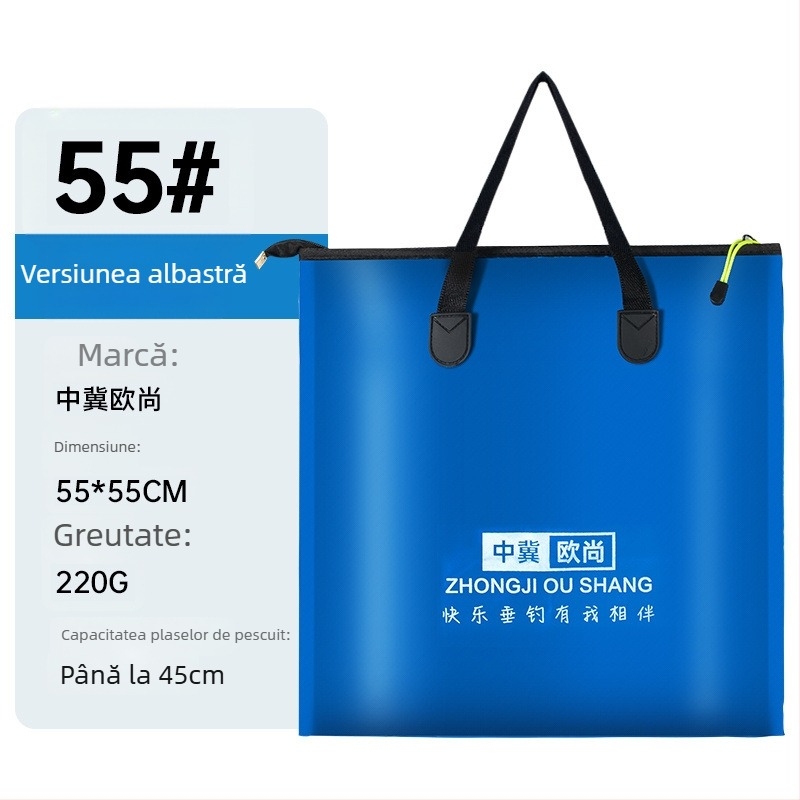 Geantă pentru pește – Geantă pliabilă de pescuit din PVC pentru depozitare