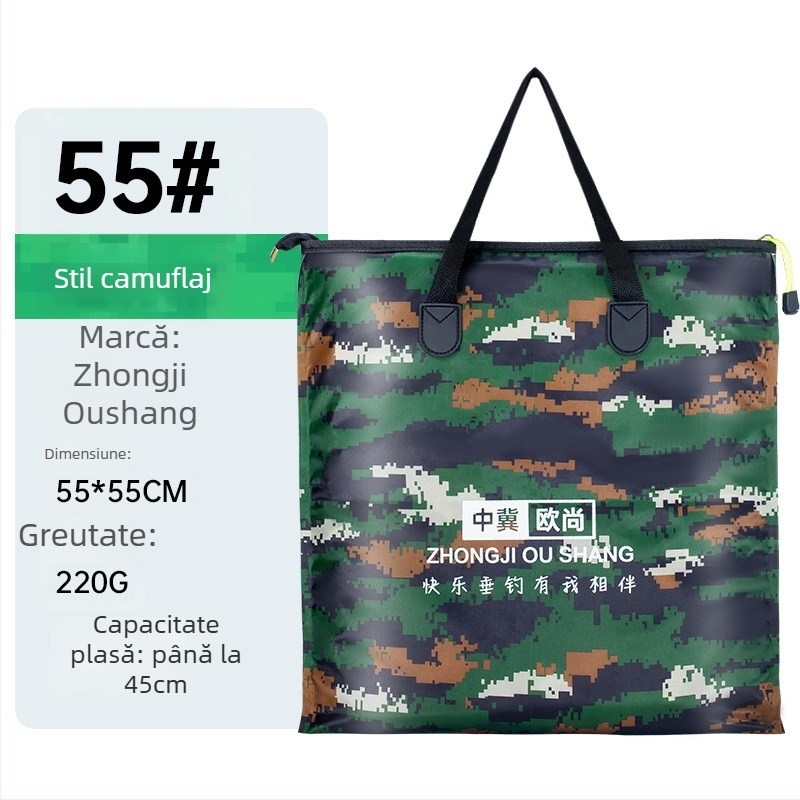 Geantă pentru pește – Geantă pliabilă de pescuit din PVC pentru depozitare