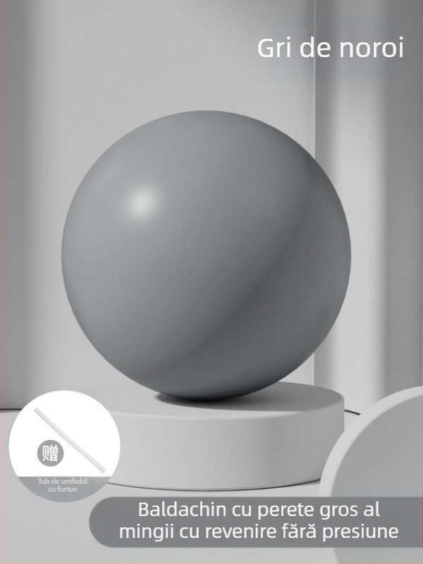 Ovanda minge de yoga din PVC pentru antrenamentul mușchilor planșei pelvine, adulți, recuperare postnatală, echilibru al nucleului, 70 g