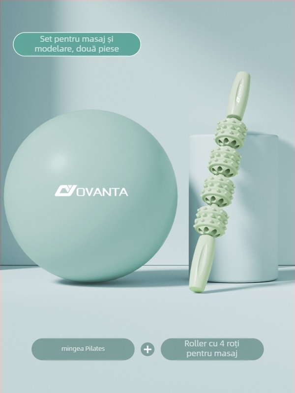 Ovanda minge de yoga din PVC pentru antrenamentul mușchilor planșei pelvine, adulți, recuperare postnatală, echilibru al nucleului, 70 g