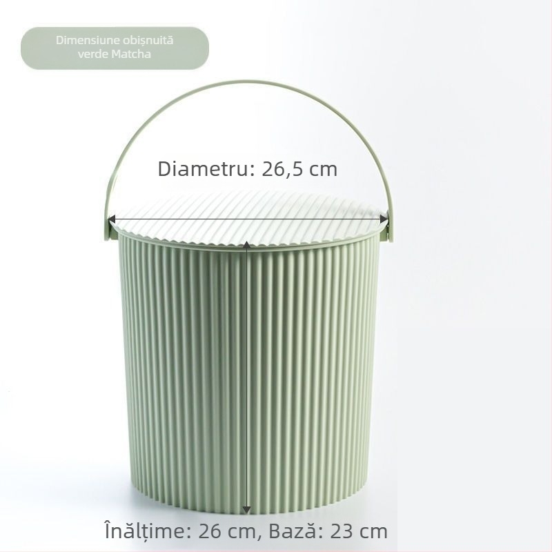 Scaun de găleată din plastic pentru uz casnic – șezut îngroșat, portabil, depozitare în baie, 1 kg