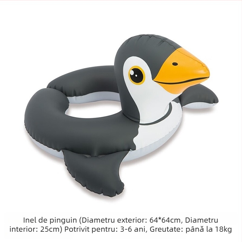 INTEX inel gonflabil pentru copii, cu model desen animat, PVC ecologic