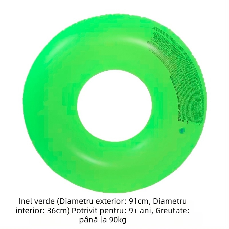 INTEX inel gonflabil pentru copii, cu model desen animat, PVC ecologic