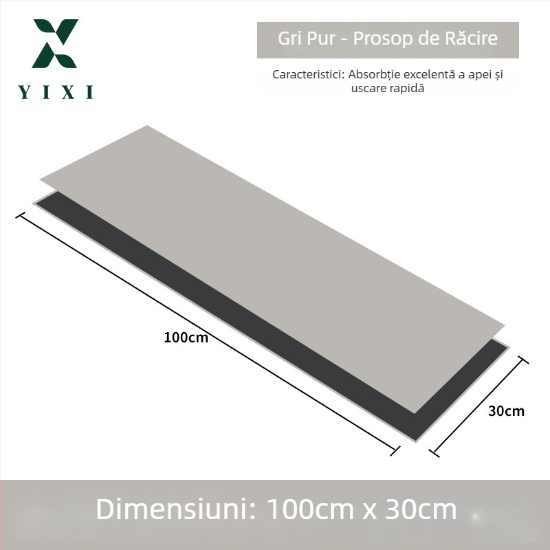 Prosop sport personalizabil cu logo, 100% poliester, absorbant pentru transpirație, senzație de răcoare, uscare rapidă