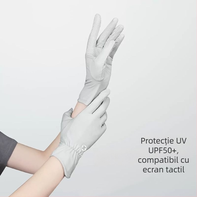 Mănuși pentru copii cu suprafață antiderapantă și ecran tactil (Sezon: Primăvară; Lansare: Vara 2021; Grupă de vârstă: copii)