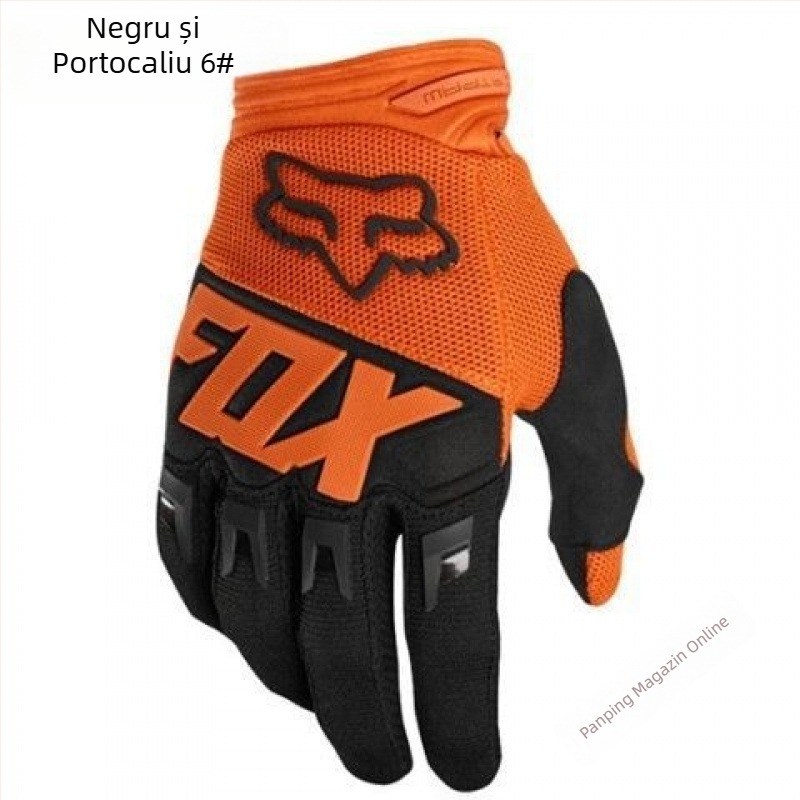 Mănuși cu ecran tactil pentru adulți, subțiri, pentru primăvară-toamnă, pentru ciclism și plimbări cu motocicleta; material din bumbac cu amestec Ice Silk și poliester