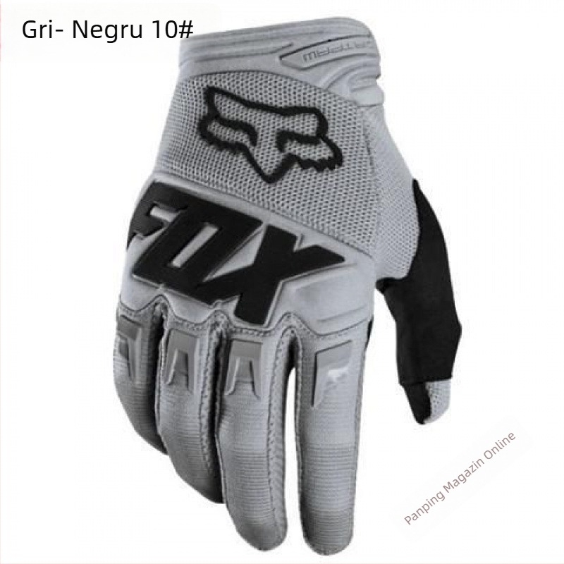 Mănuși cu ecran tactil pentru adulți, subțiri, pentru primăvară-toamnă, pentru ciclism și plimbări cu motocicleta; material din bumbac cu amestec Ice Silk și poliester