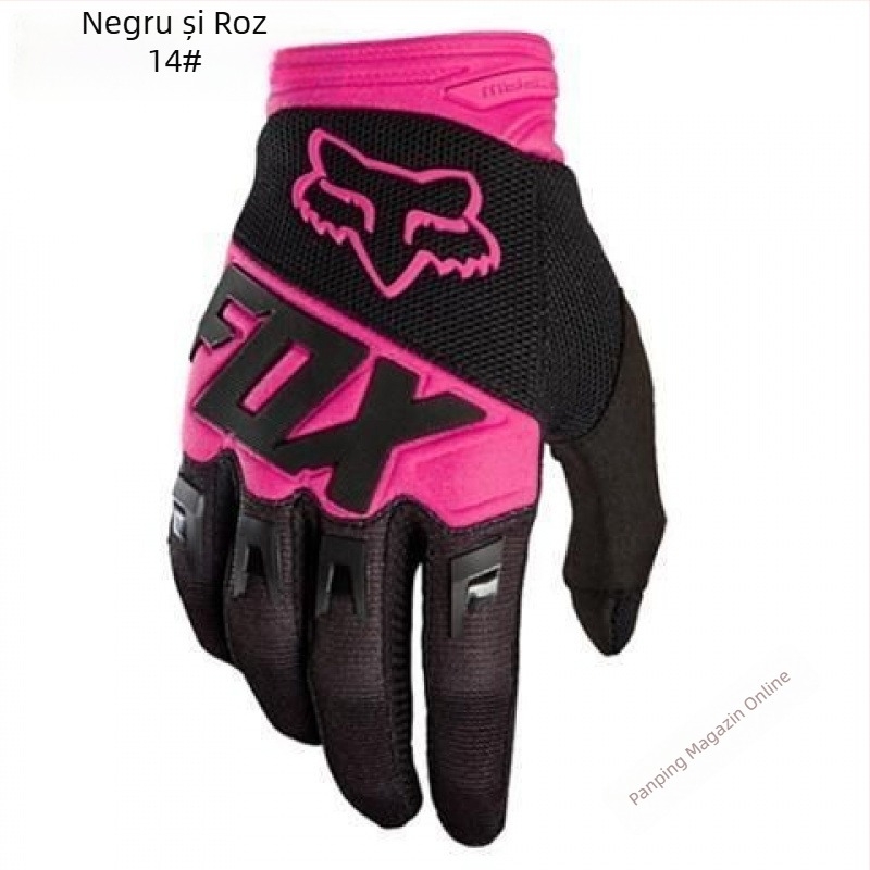 Mănuși cu ecran tactil pentru adulți, subțiri, pentru primăvară-toamnă, pentru ciclism și plimbări cu motocicleta; material din bumbac cu amestec Ice Silk și poliester